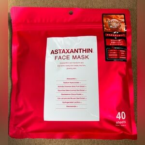 Premium Face Masks Astaxanthin set of 40 NWT